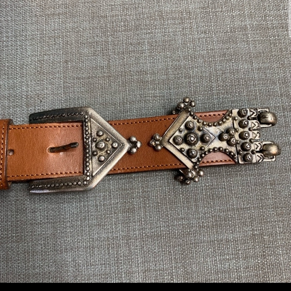 Vintage Sally Gissing Leather Belt